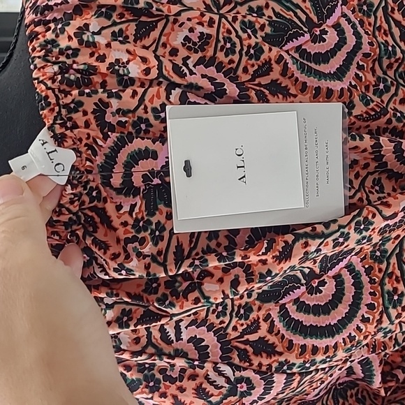 ALC Printed Cotton Dress - Picture 7 of 10